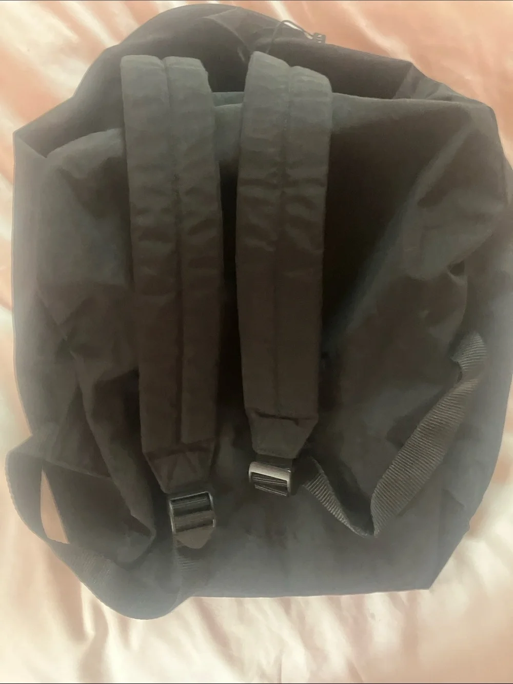 Armani Exchange Black Backpack with Front Pocket